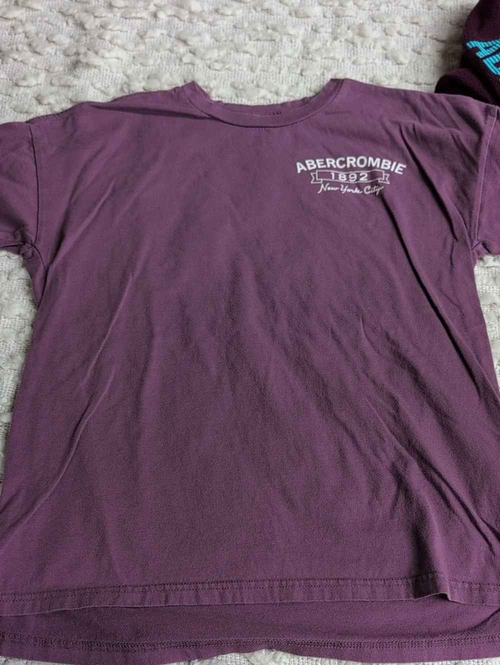 Abercrombie Kids 13/14 Large Kids Boys Tee Bundle Lot Long Sleeve Pullover